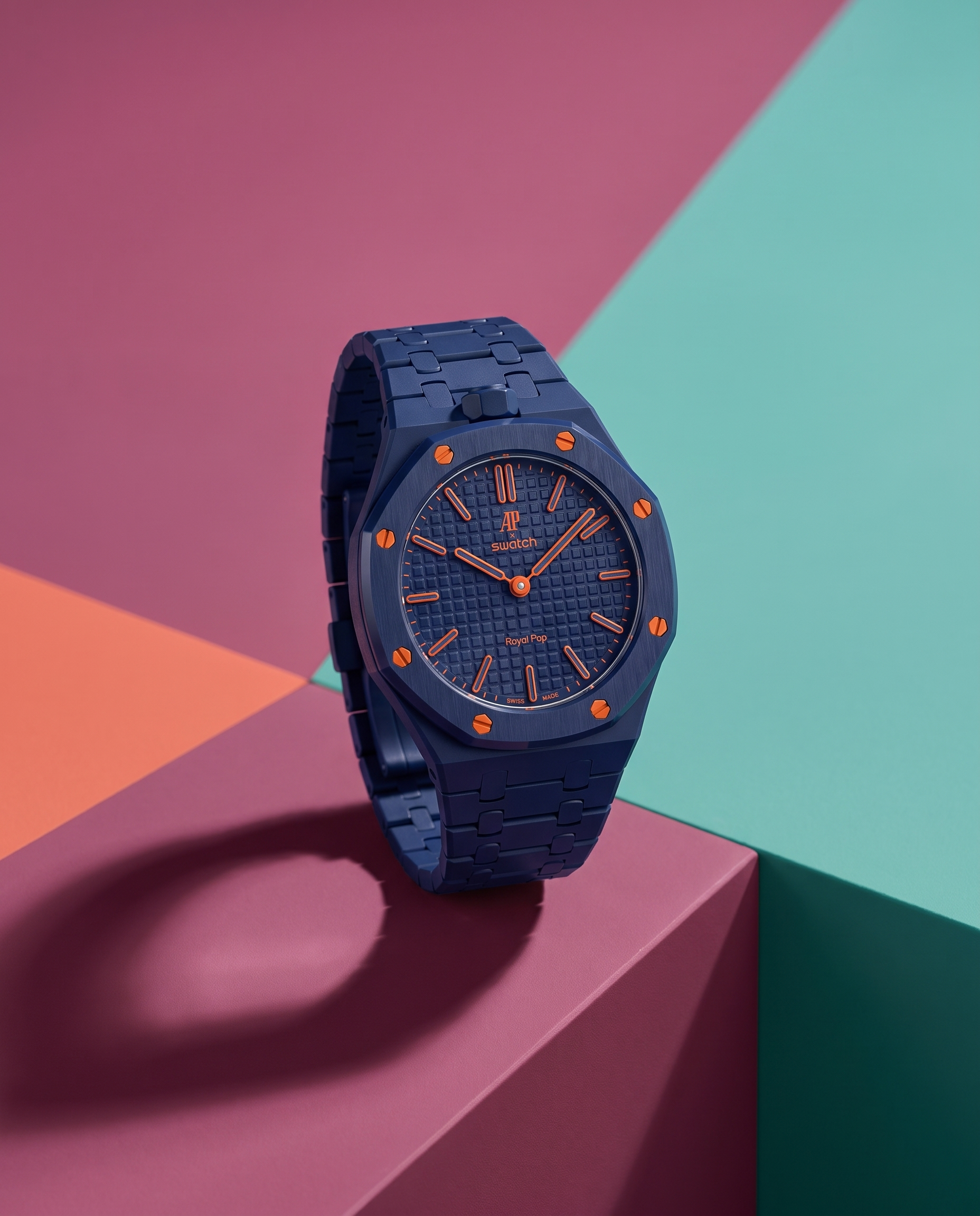 ORENJIHACHI Swatch Royal AP Horlogeband