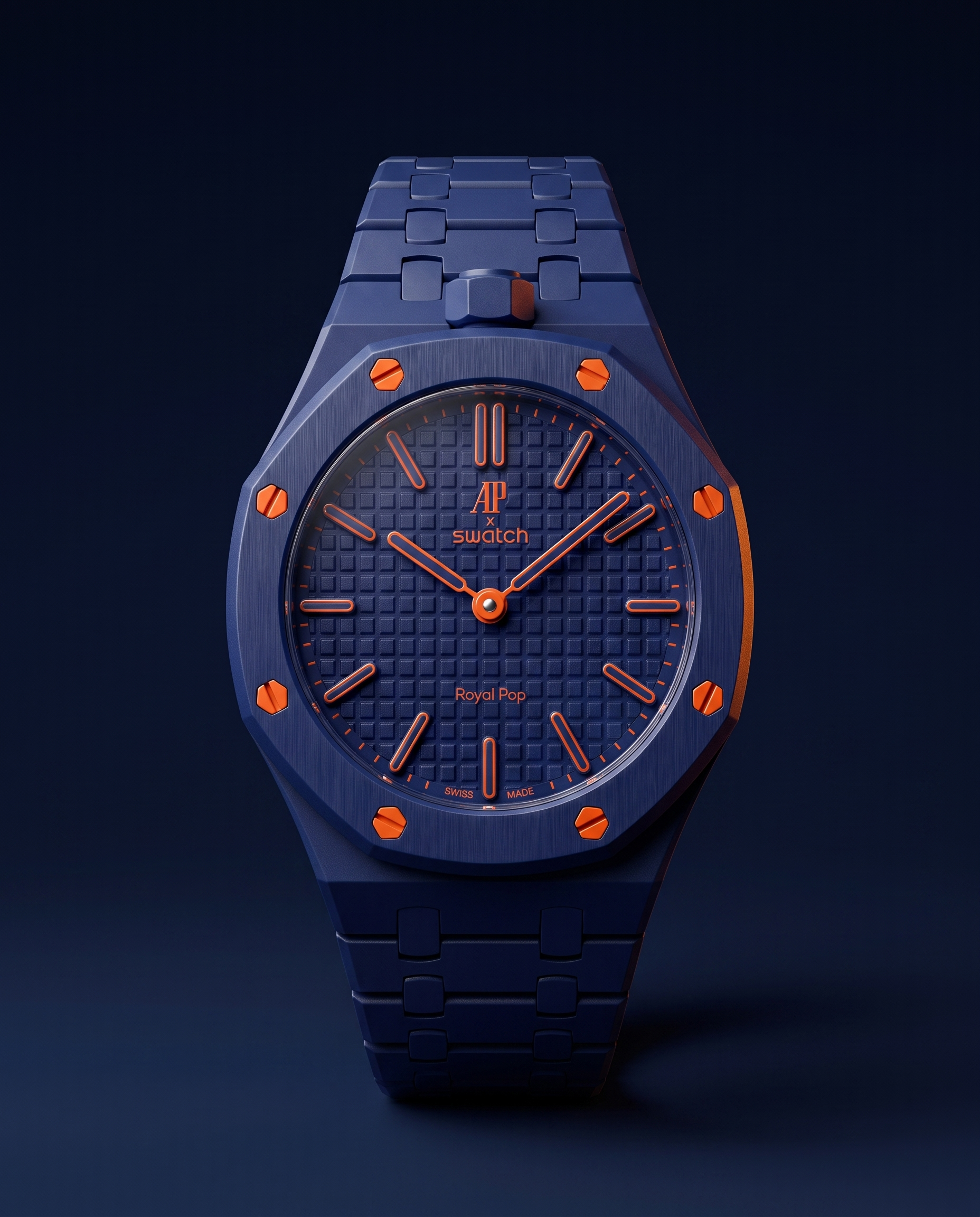 ORENJIHACHI Swatch Royal AP Horlogeband