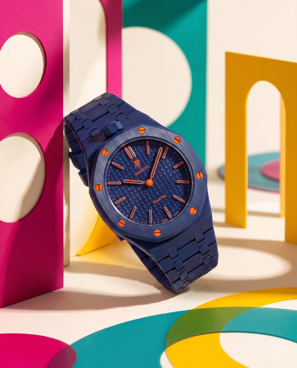 ORENJIHACHI Swatch Royal AP Horlogeband