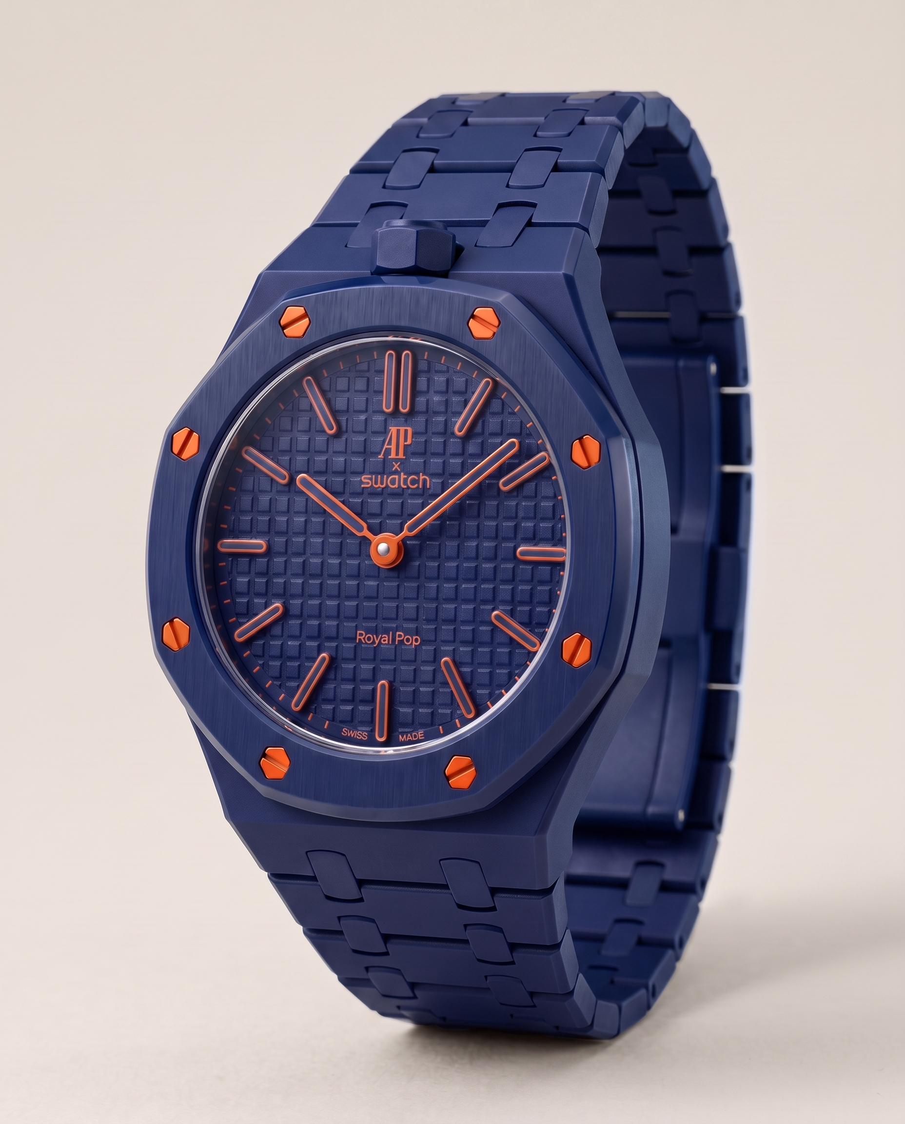 ORENJIHACHI Swatch Royal AP Horlogeband