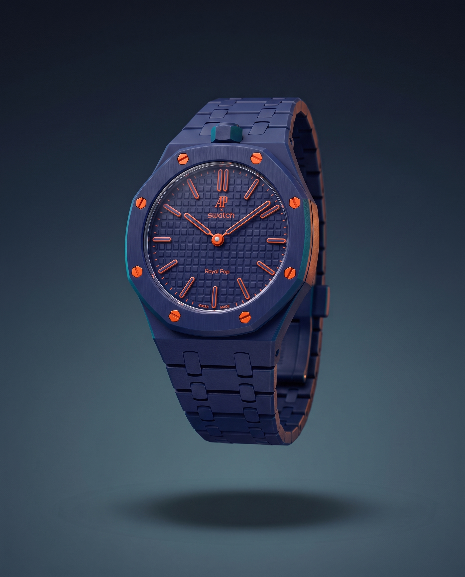 ORENJIHACHI Swatch Royal AP Horlogeband