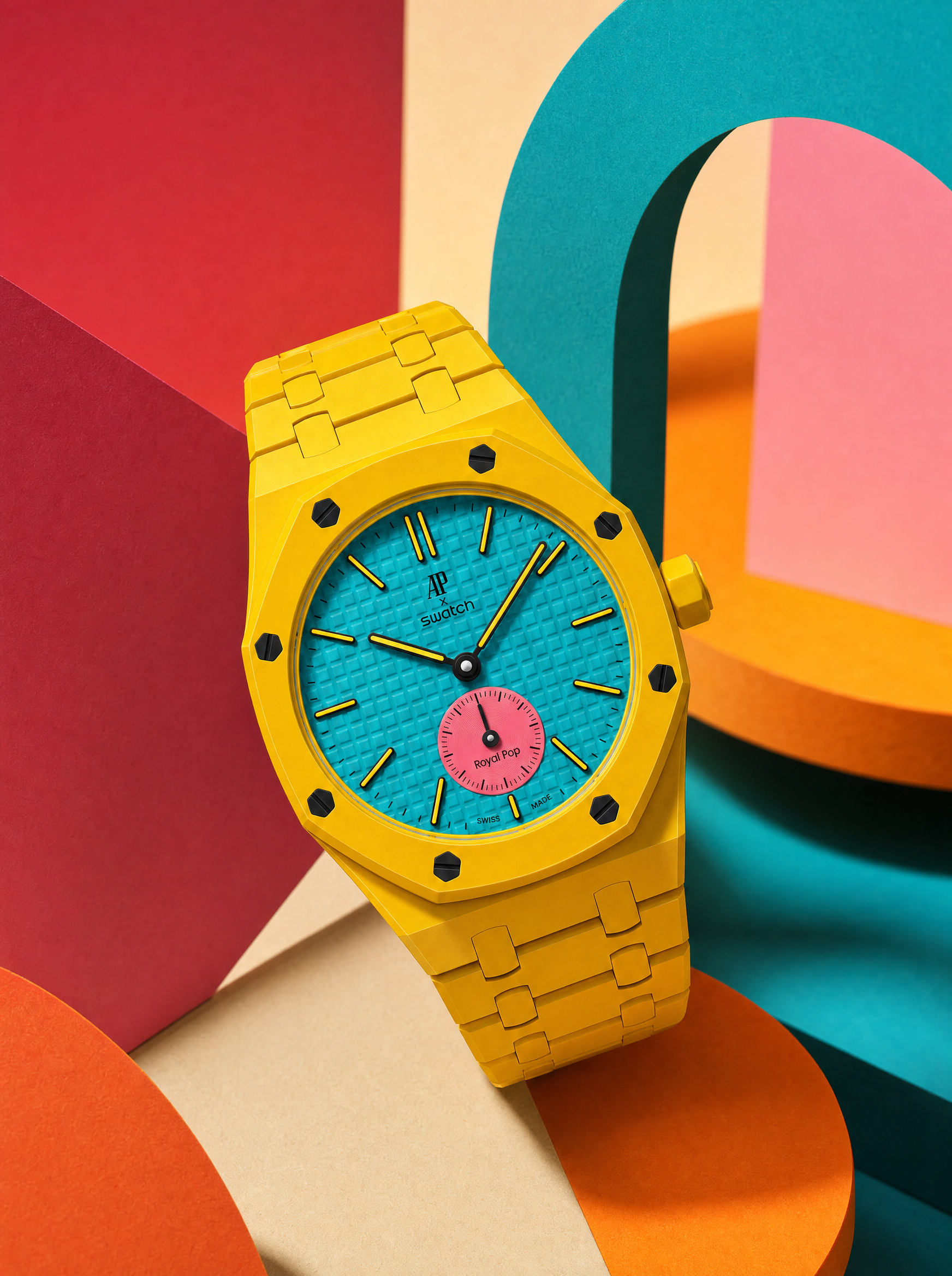 RTGROZ Swatch Royal AP Horlogeband