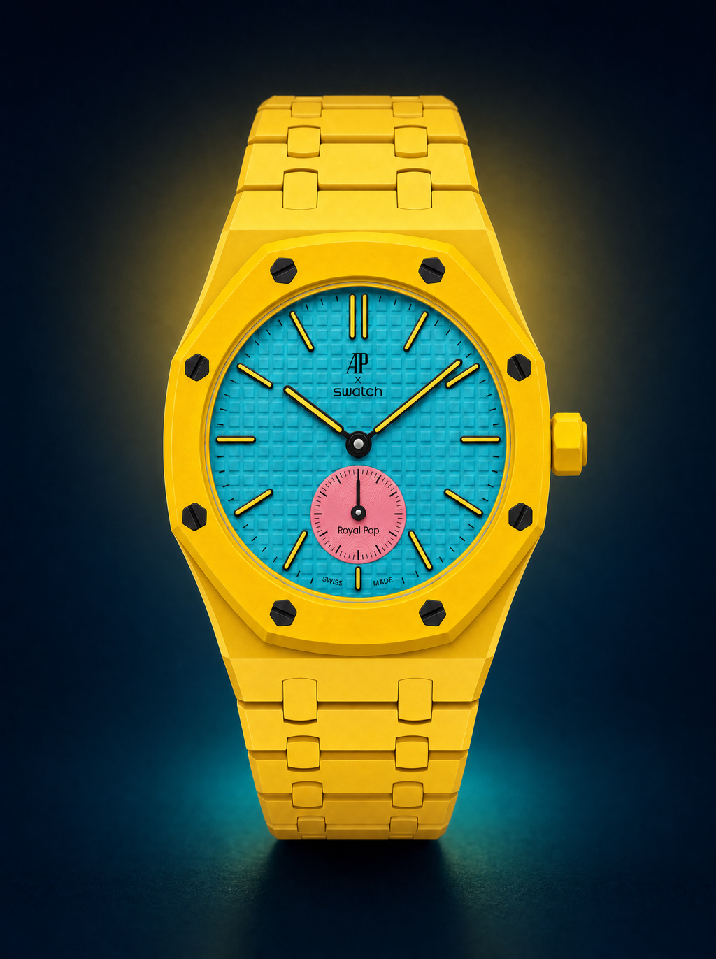 RTGROZ Swatch Royal AP Horlogeband