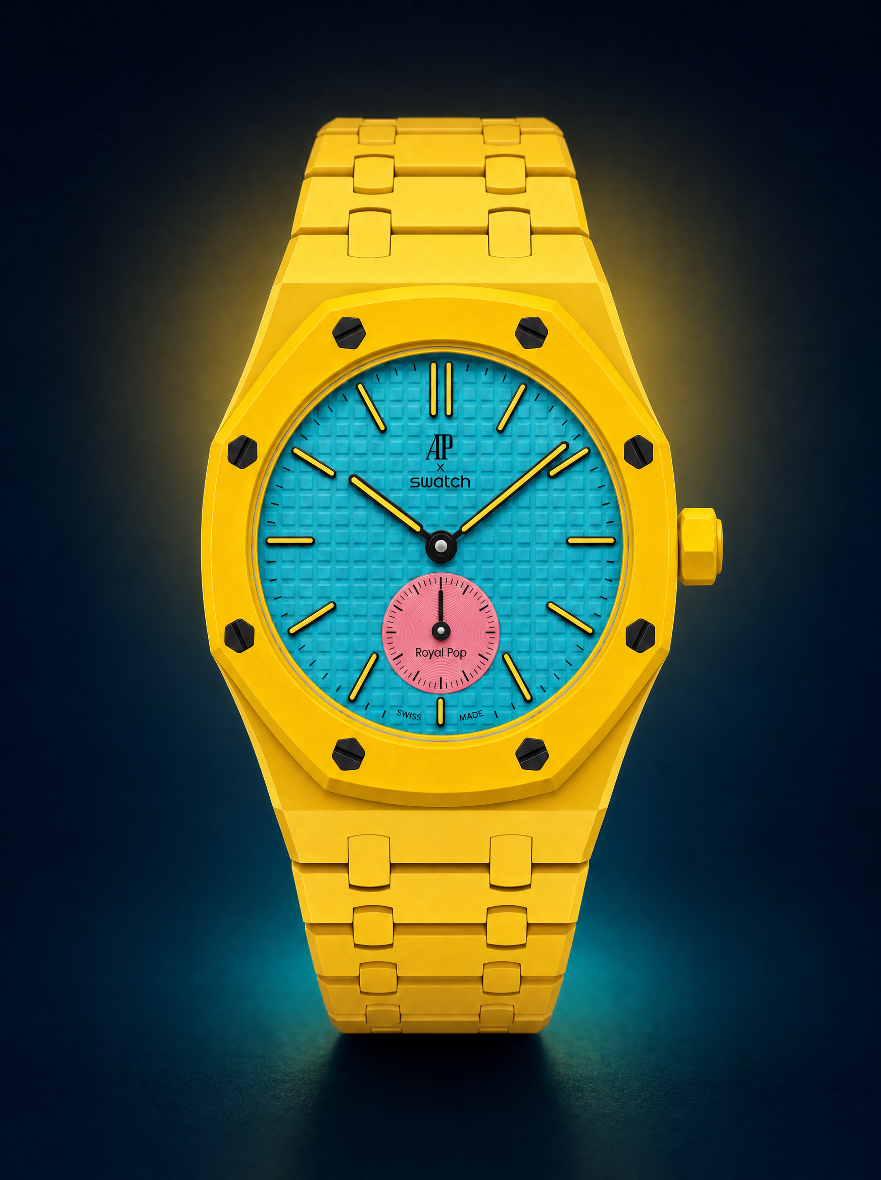 RTGROZ Swatch Royal AP Horlogeband