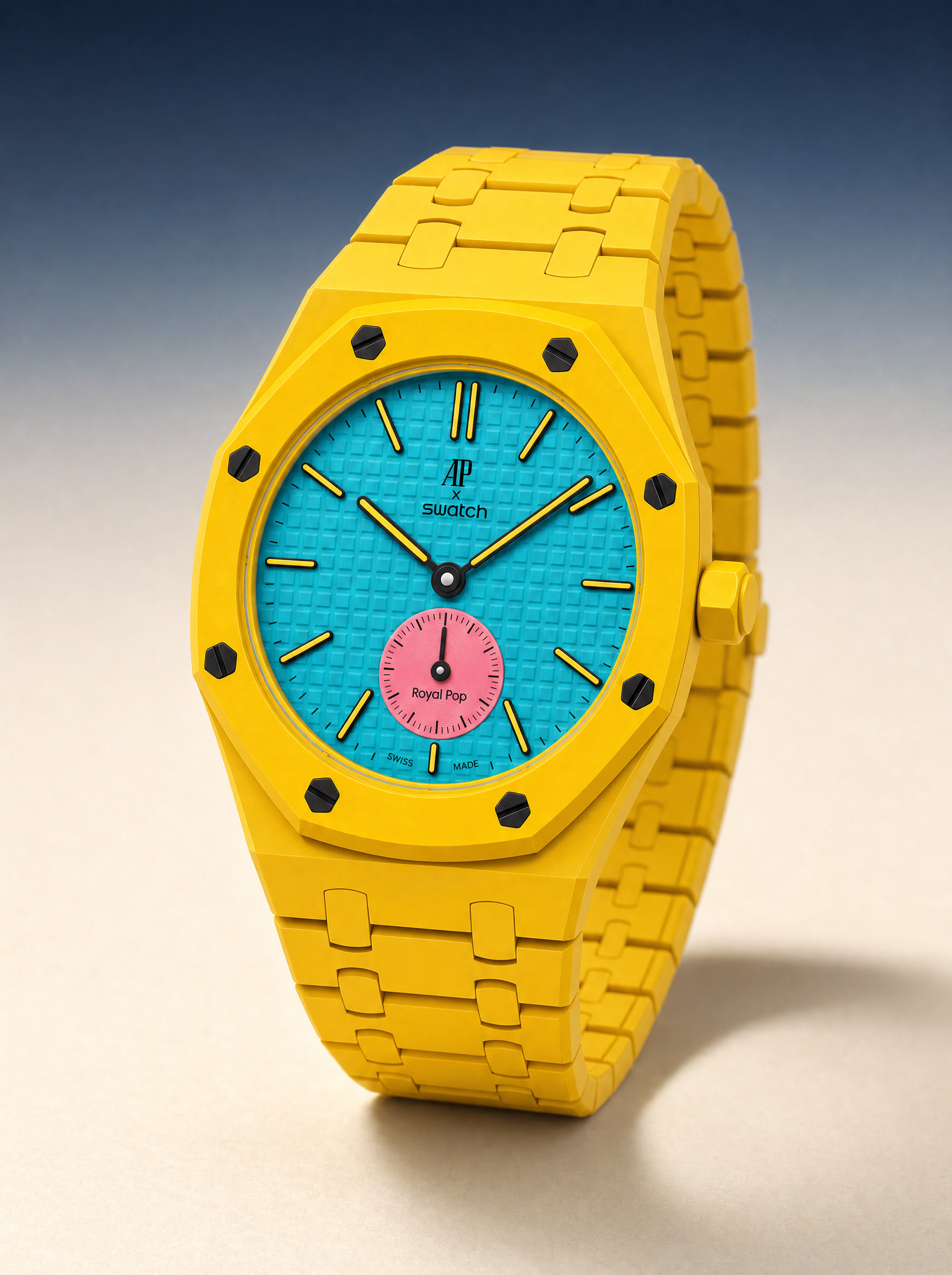 RTGROZ Swatch Royal AP Horlogeband