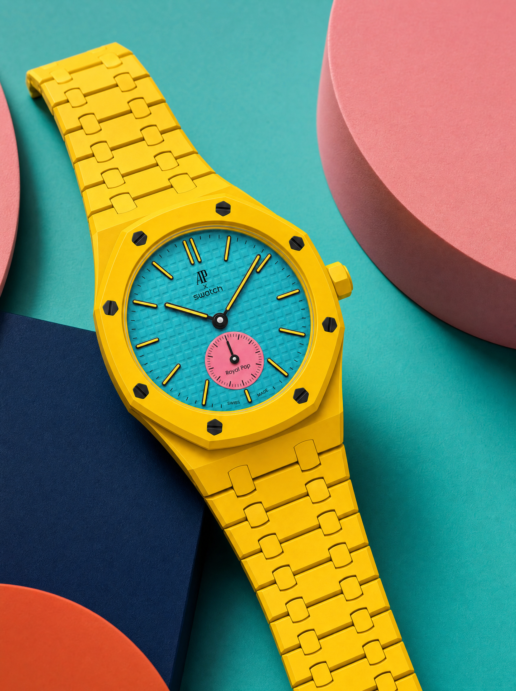 RTGROZ Swatch Royal AP Horlogeband