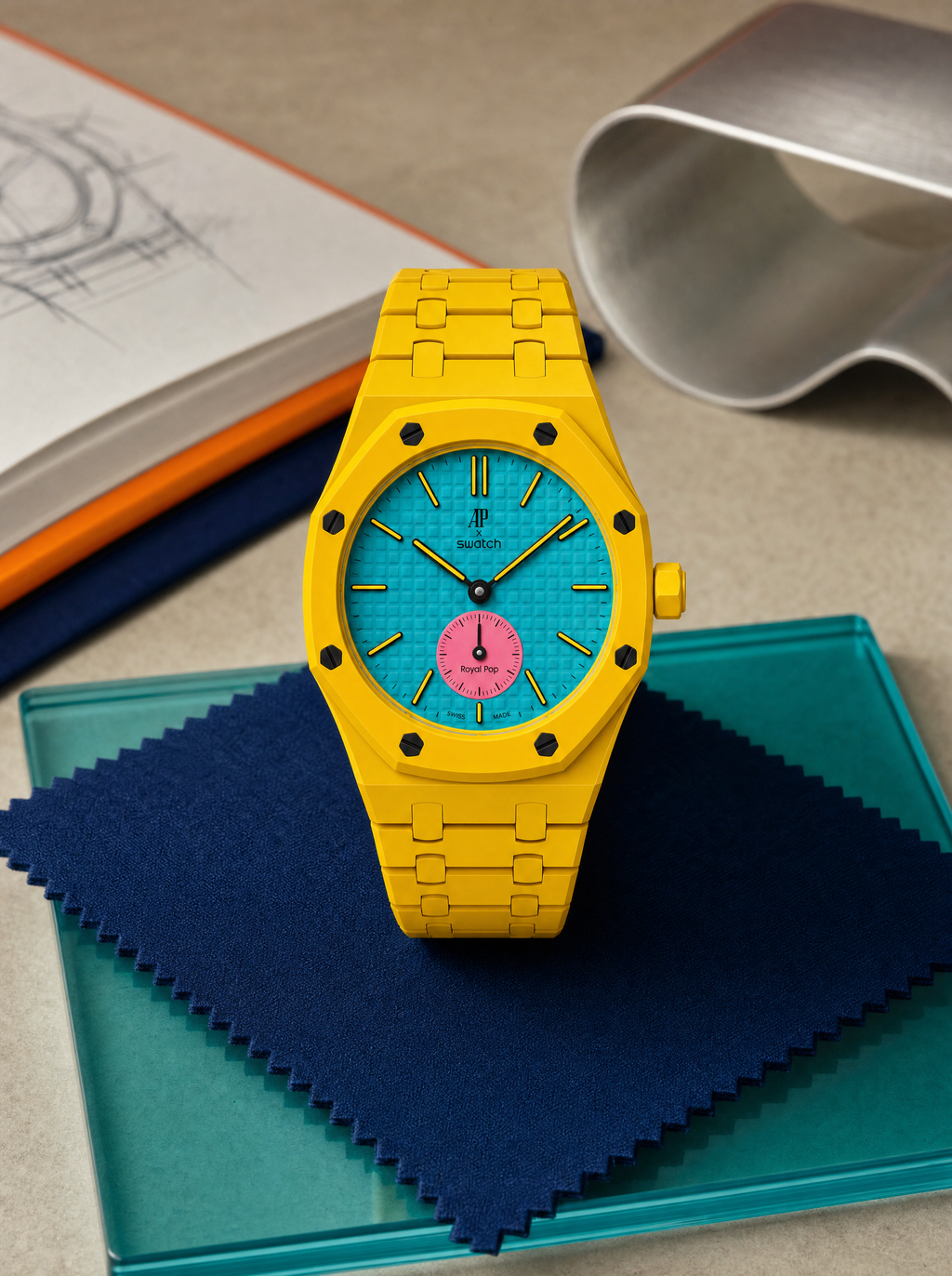 RTGROZ Swatch Royal AP Horlogeband