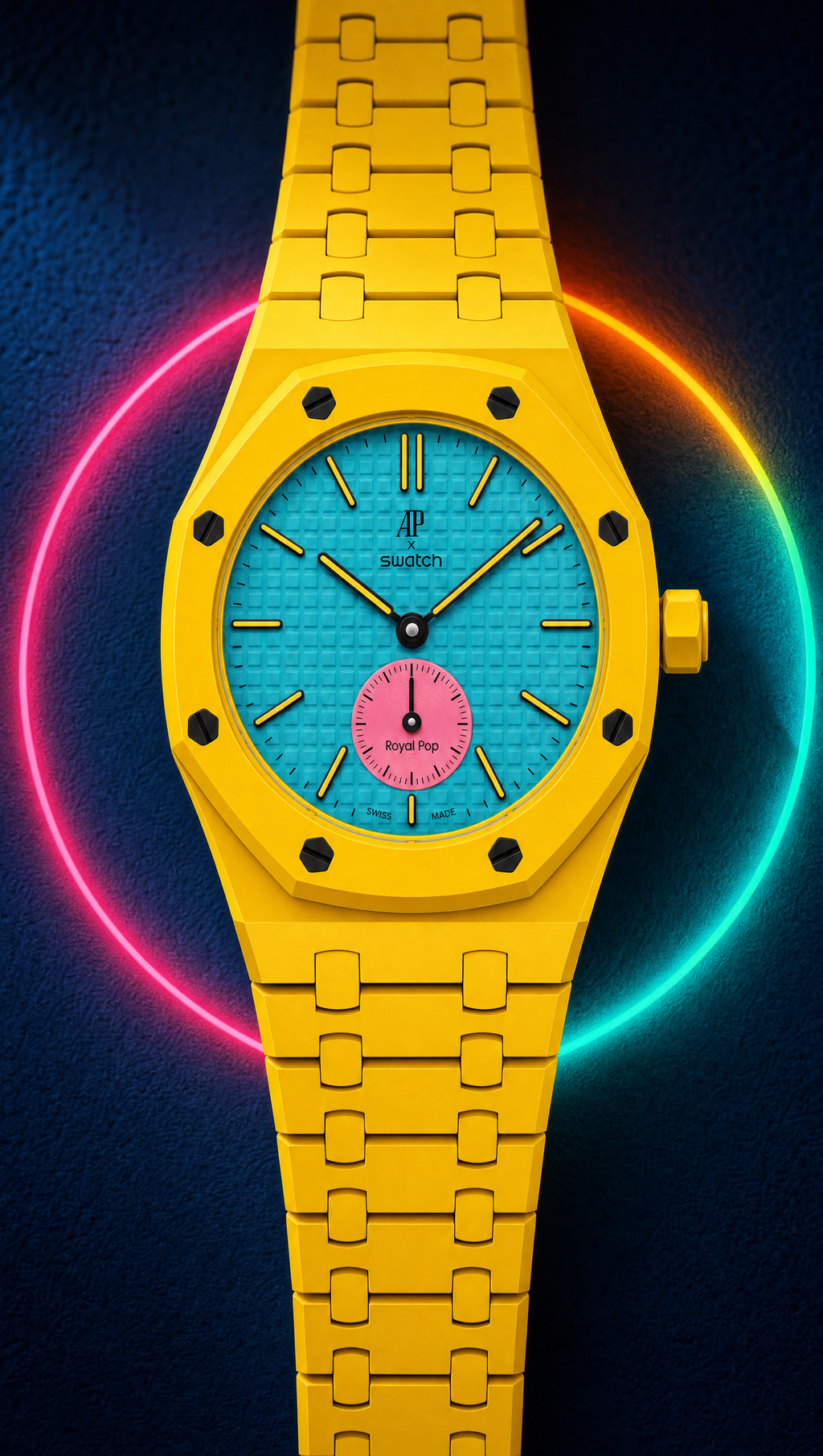 RTGROZ Swatch Royal AP Horlogeband