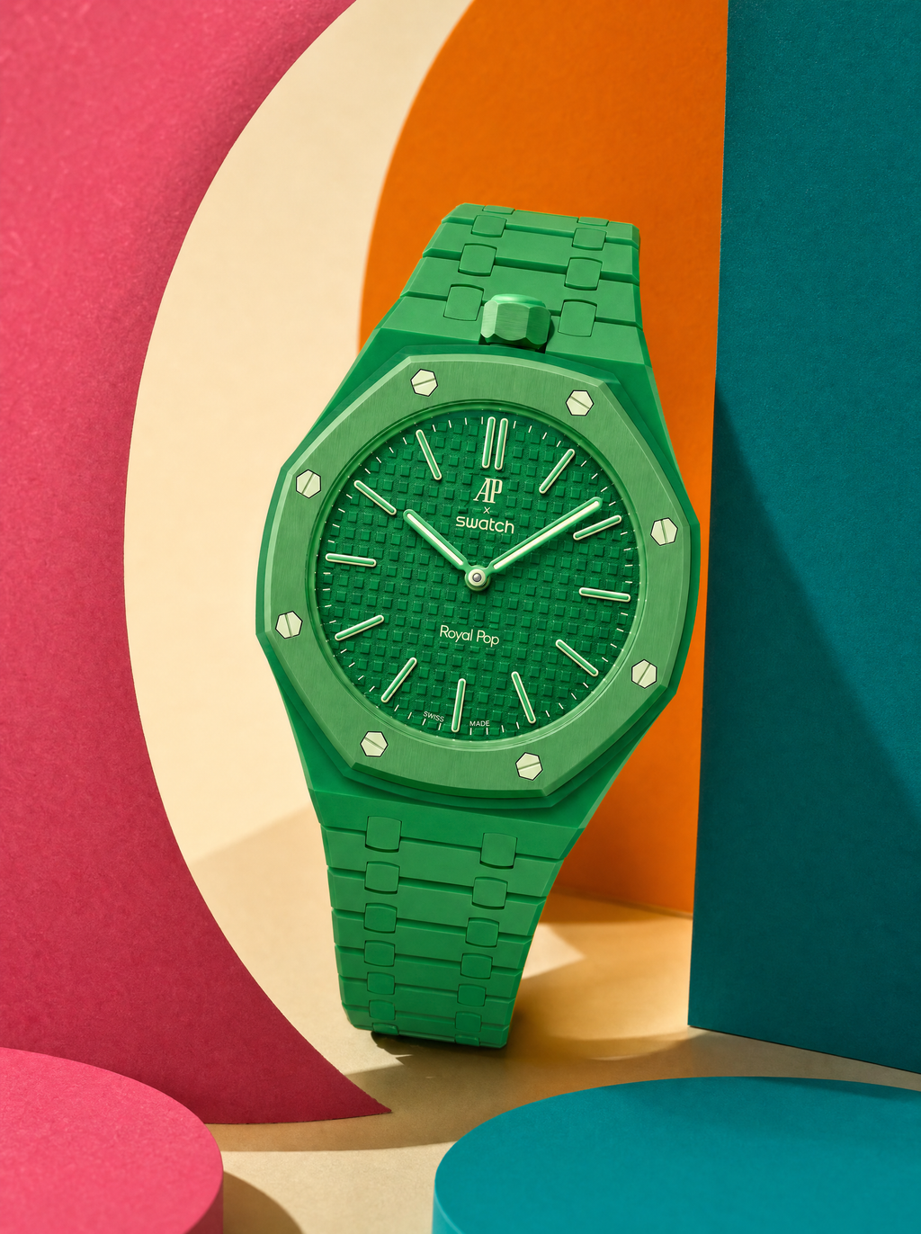 GREENEIGHT Swatch Royal AP Horlogeband