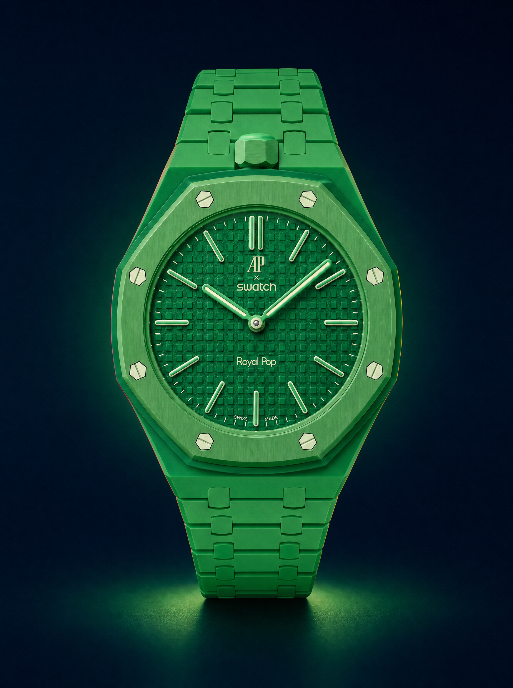 GREENEIGHT Swatch Royal AP Horlogeband