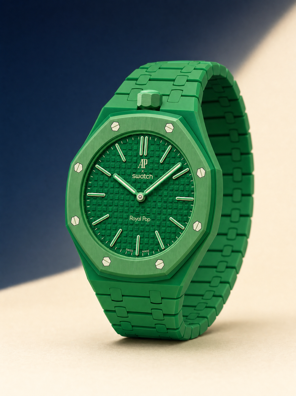 GREENEIGHT Swatch Royal AP Horlogeband