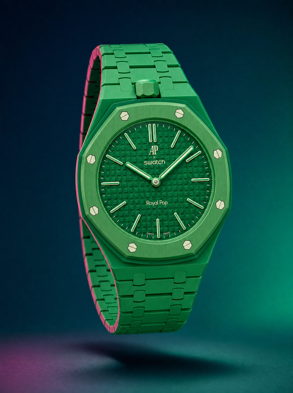 GREENEIGHT Swatch Royal AP Horlogeband