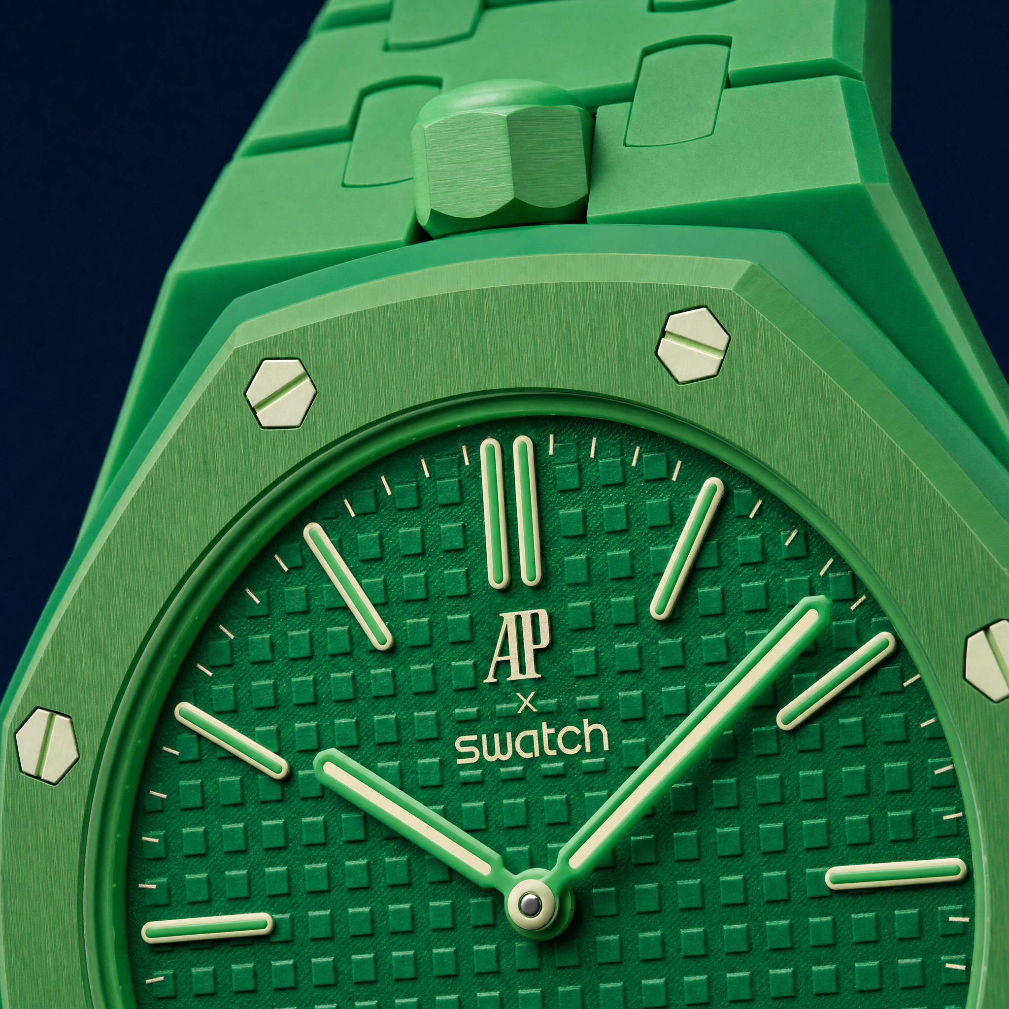 GREENEIGHT Swatch Royal AP Horlogeband