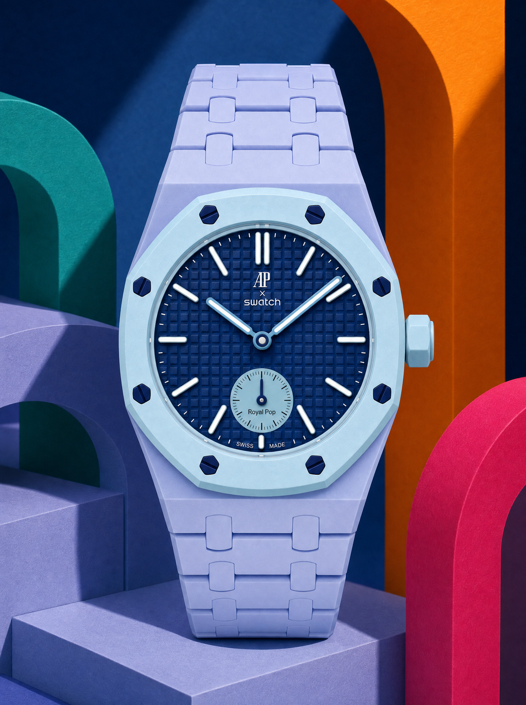 LANBA Swatch Royal AP Horlogeband