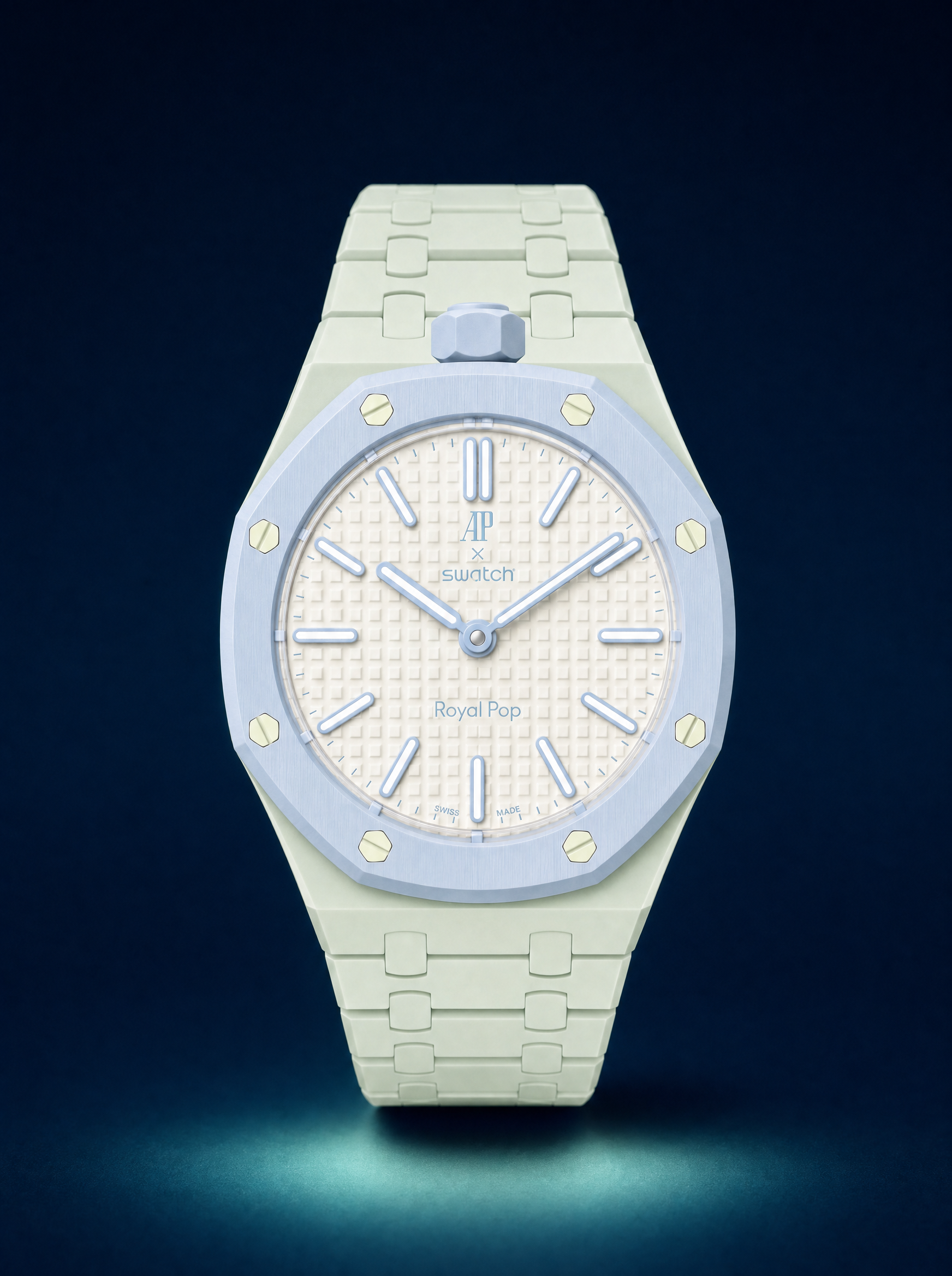BLAUEACHT Swatch Royal AP Horlogeband