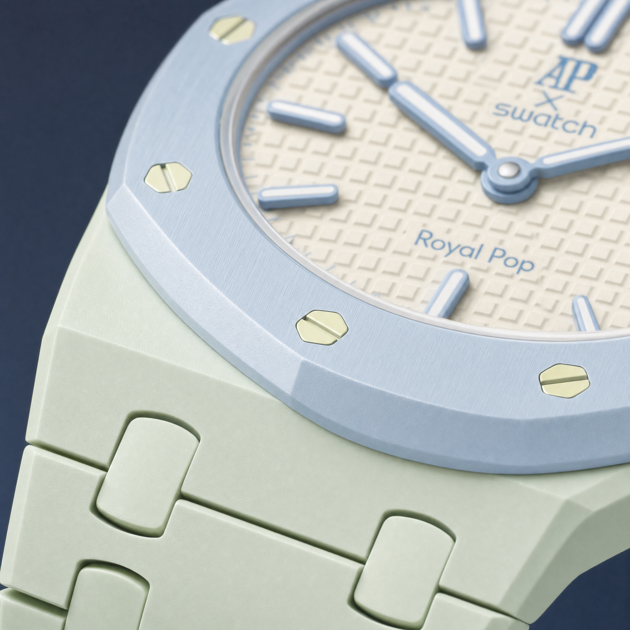 BLAUEACHT Swatch Royal AP Horlogeband