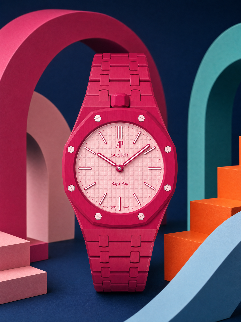 OTTOROSSO Swatch Royal AP Horlogeband
