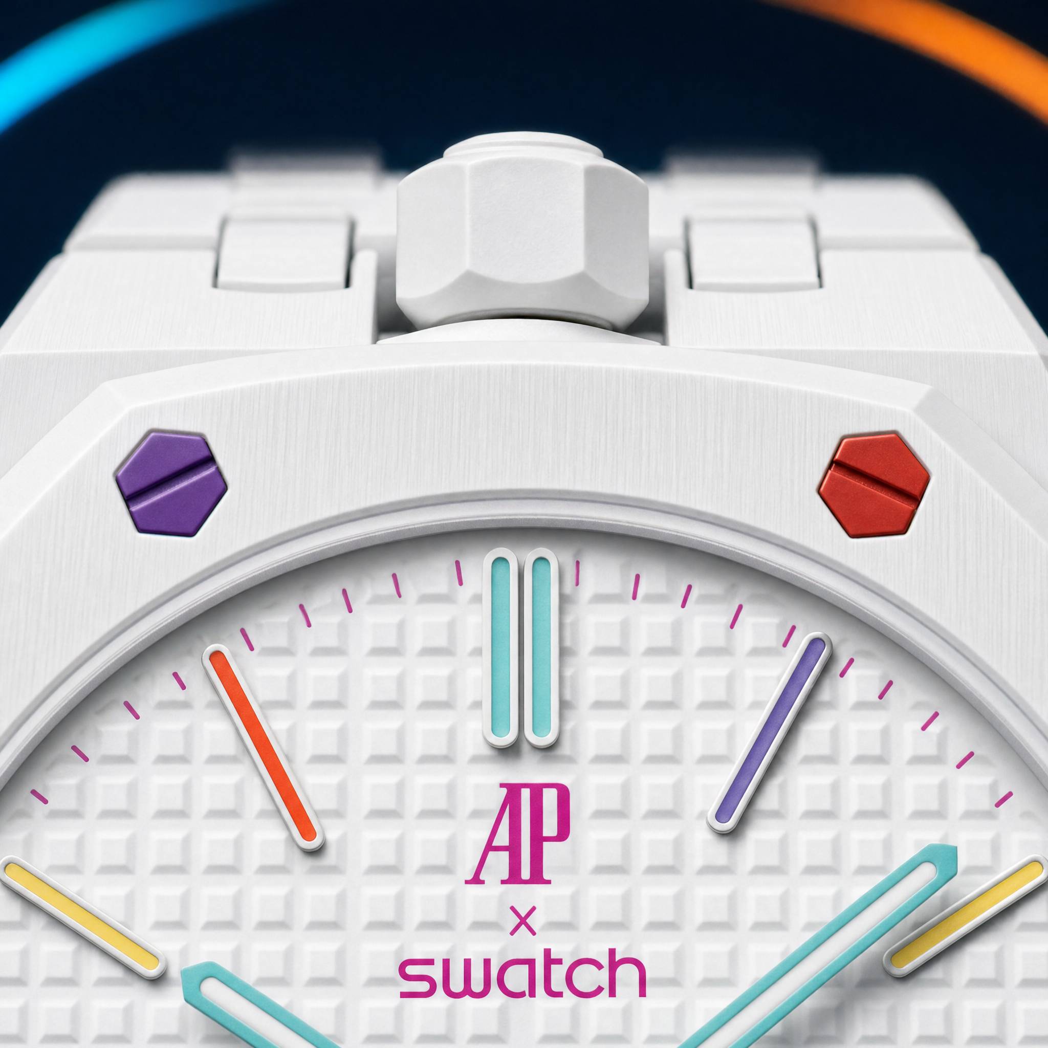HUITBLANC Swatch Royal AP Horlogeband