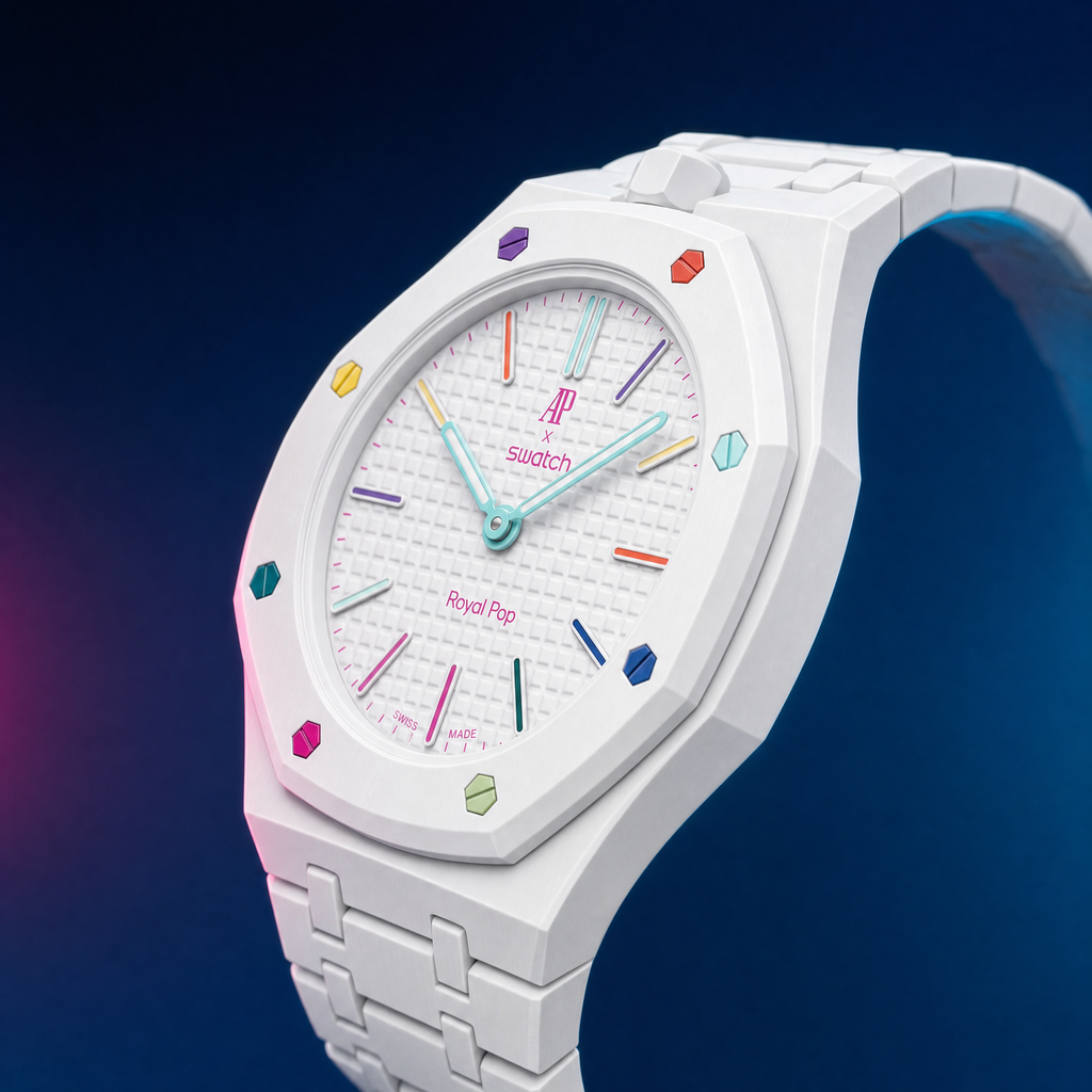 HUITBLANC Swatch Royal AP Horlogeband