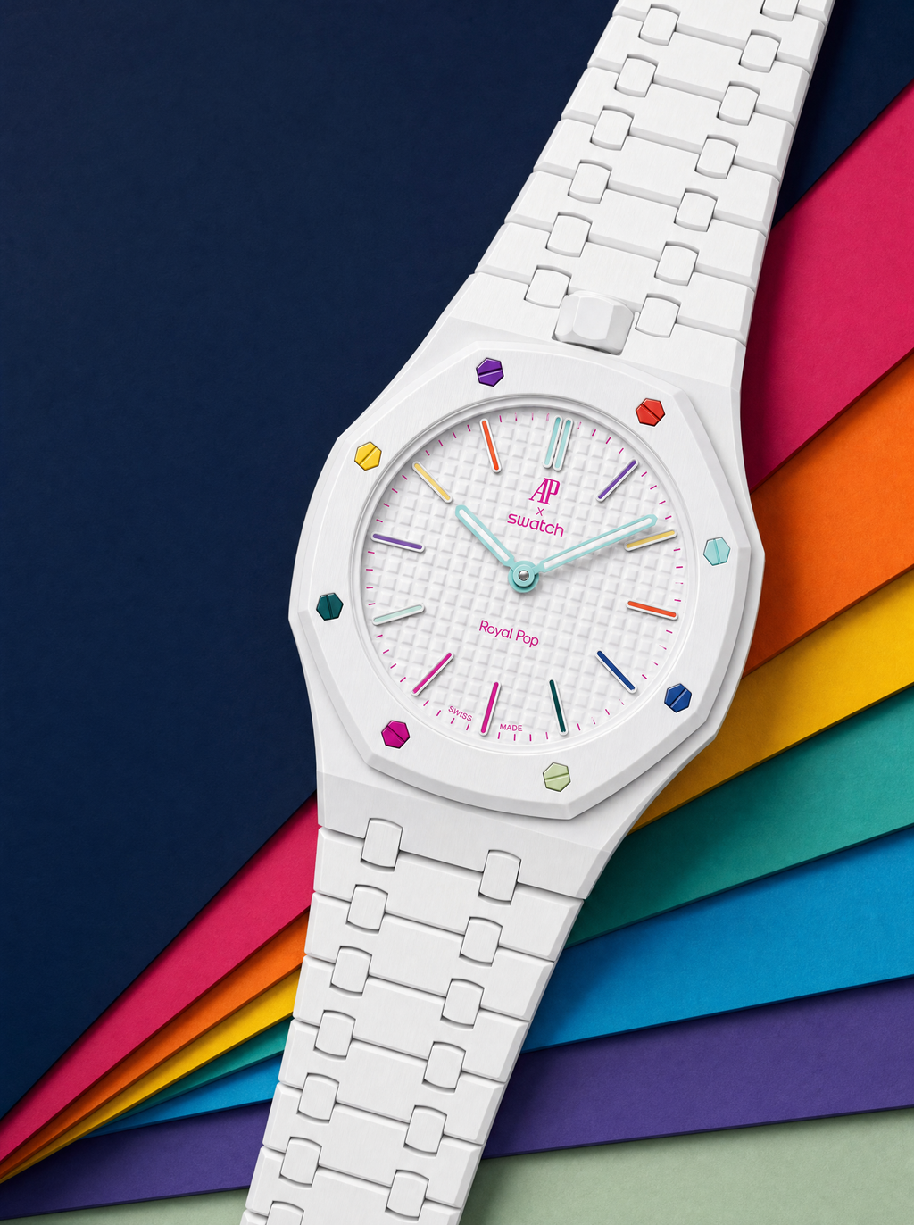 HUITBLANC Swatch Royal AP Horlogeband