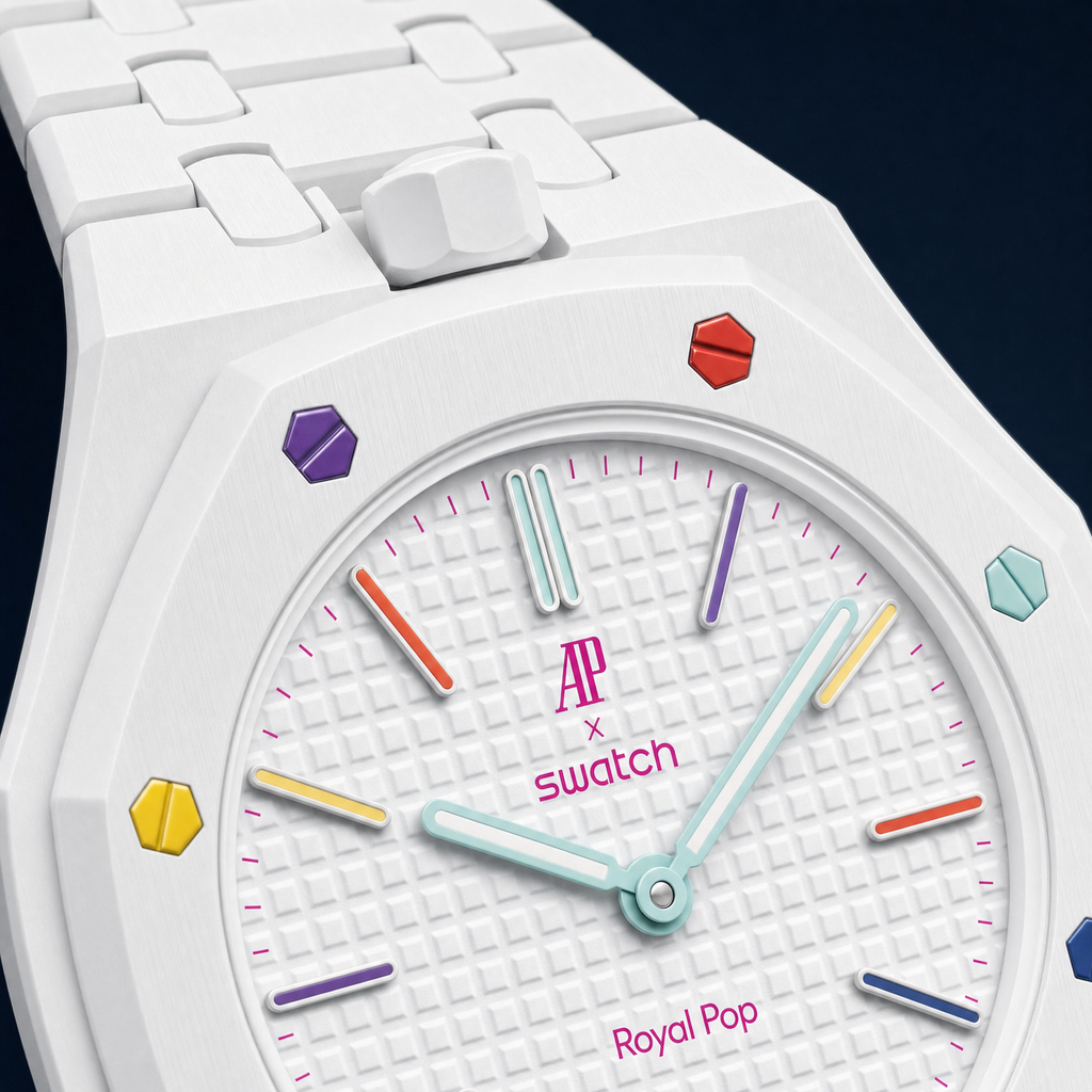 HUITBLANC Swatch Royal AP Horlogeband
