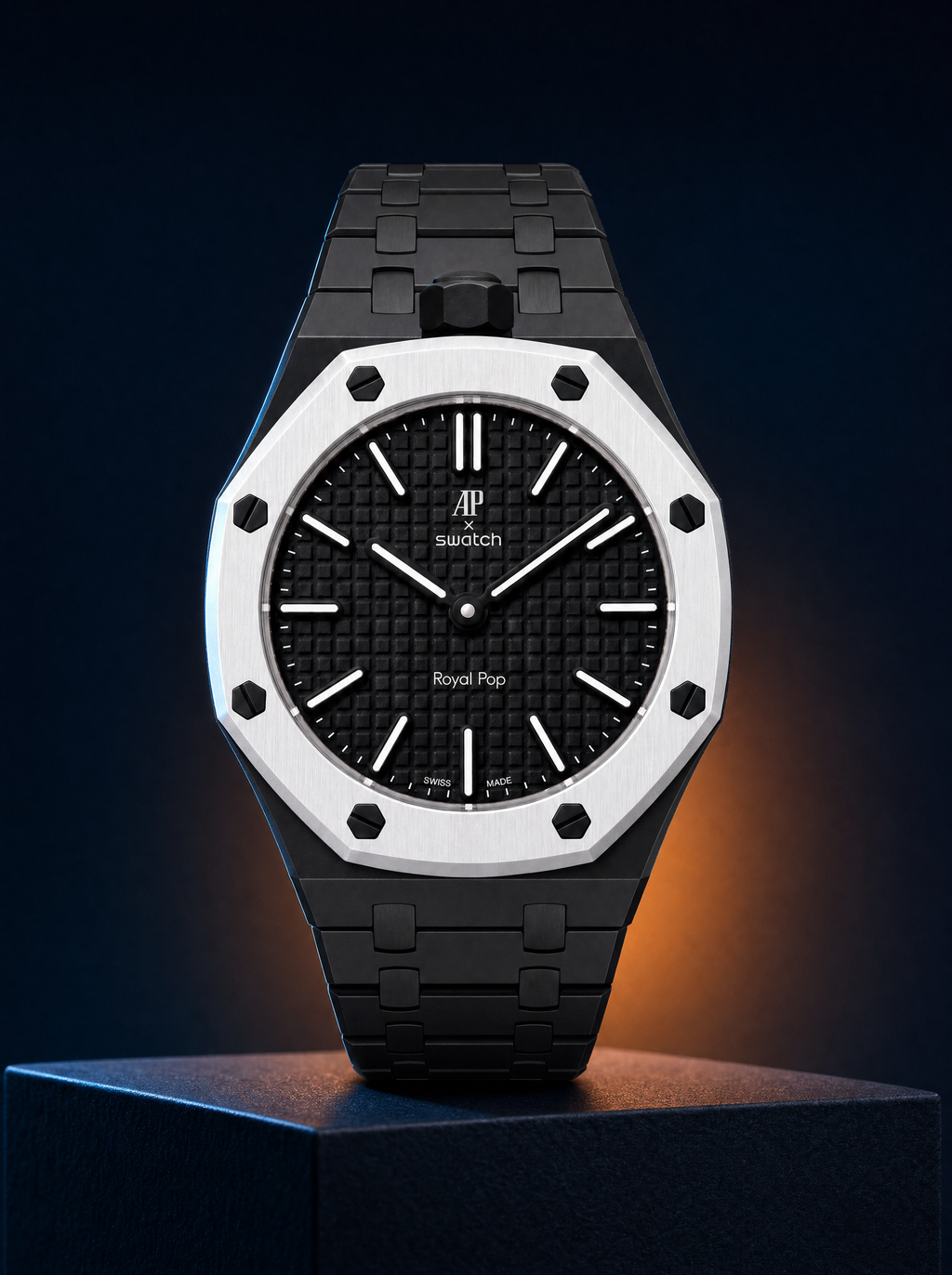OCHONEGRO Swatch Royal AP Horlogeband