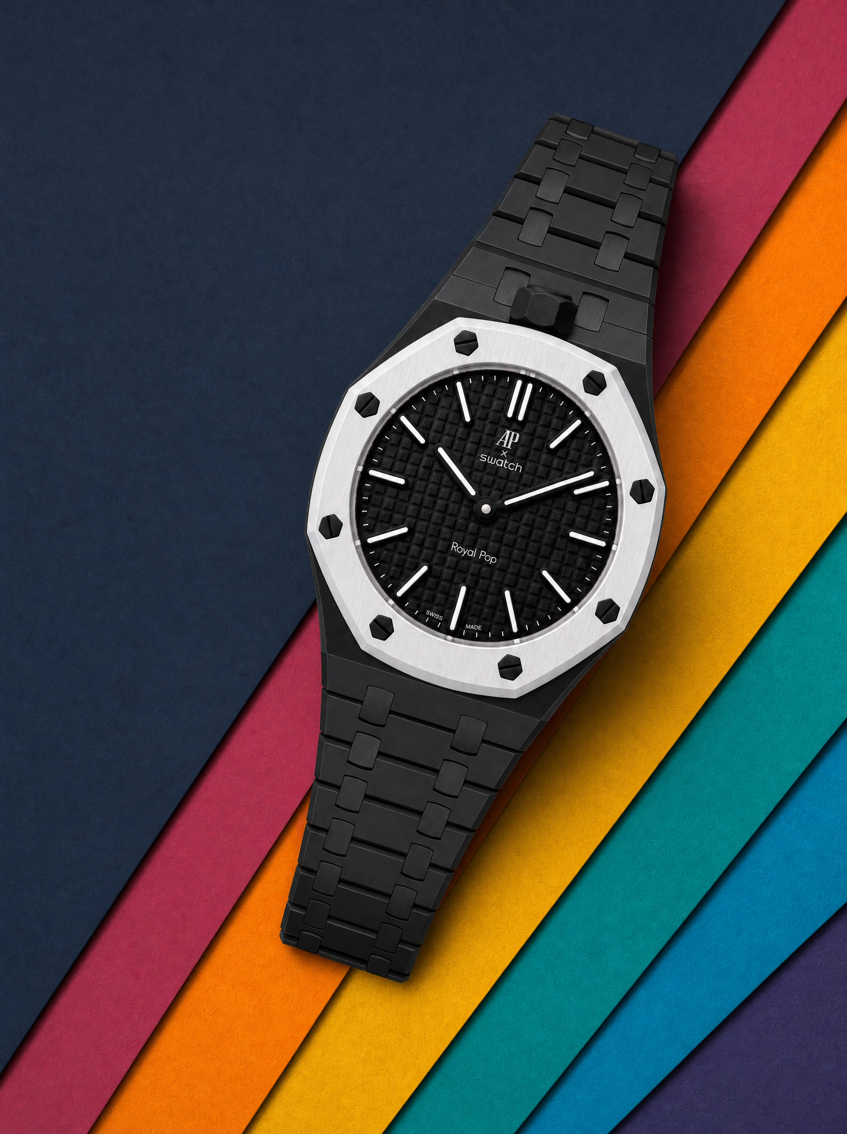 OCHONEGRO Swatch Royal AP Horlogeband