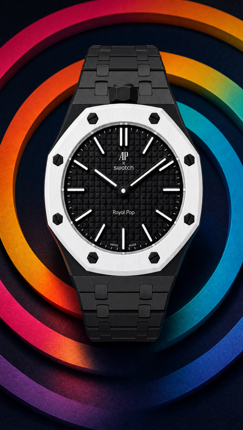 OCHONEGRO Swatch Royal AP Horlogeband